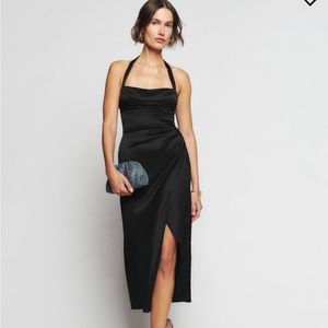 Brand new with tags (NWT) beautiful Solana Satin Dress size 12.